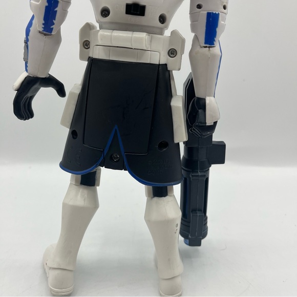 2009 HASBRO Star Wars 10" Figure COMMANDER REX CLONE Trooper Tested Working - Picture 8 of 11